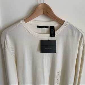 NWT Claiborne Long Sleeve Shirt, M